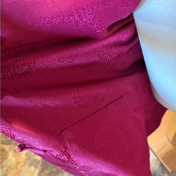 Tang suit Men's Blue and red double side Jacket - Picture 7 of 7